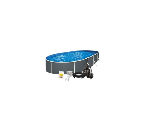 Bazén Orlando Premium DL 3,66x7,32x1,22 m s pieskovou filtráciou a príslušenstvom
