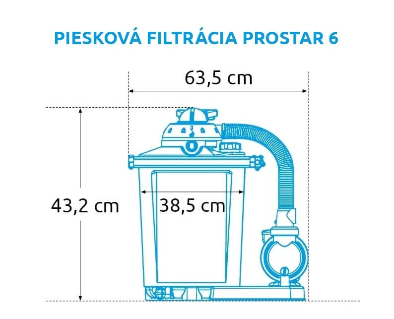 Piesková filtrácia ProStar 6