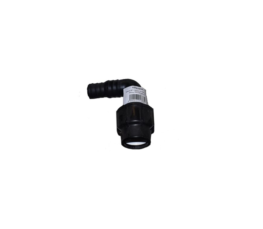 Koleno 90° s tŕňom 32/38mm pre solárne ohrevy Slim 180,360 a 90
