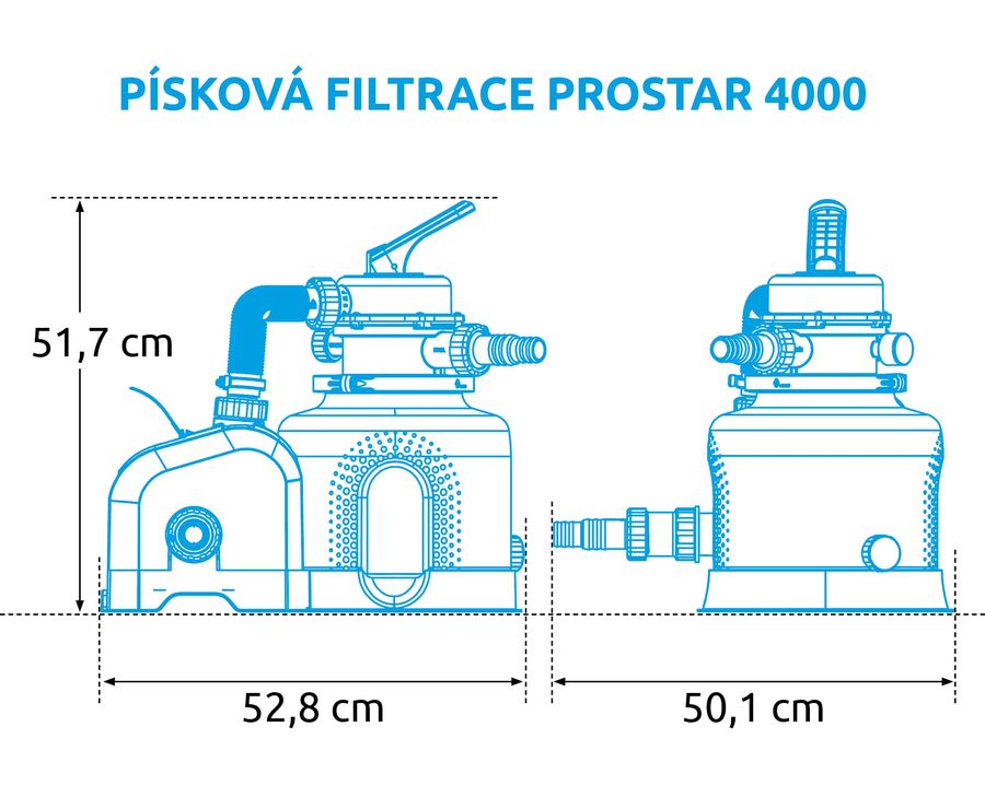 Piesková filtrácia ProStar 4000