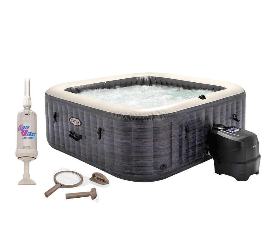 Vírivý bazén Pure Spa Greystone Deluxe Bubble Spa 6 NP + výhodný set príslušenstva