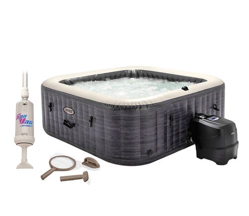 Vírivý bazén Pure Spa Greystone Deluxe Bubble Spa 6 NP + výhodný set príslušenstva